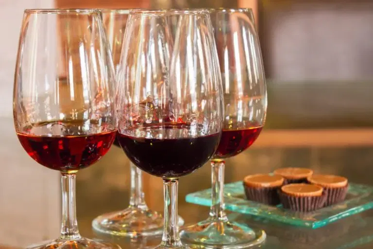 potr sipper a glass of a novelty