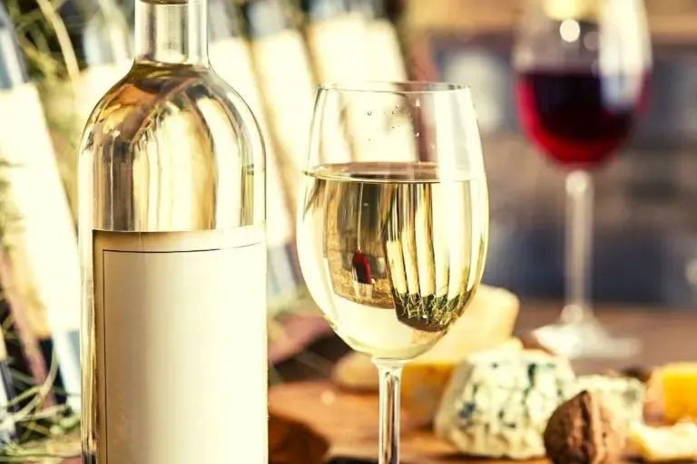 Gold Metal Hexagon Countertop Wine Rack